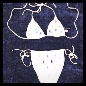 Polo Ralph Lauren Multi Color Bikini Size 6